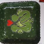 Immagine: Varesco Mara - Amanti ceramica con tecnica cuerda 30x30